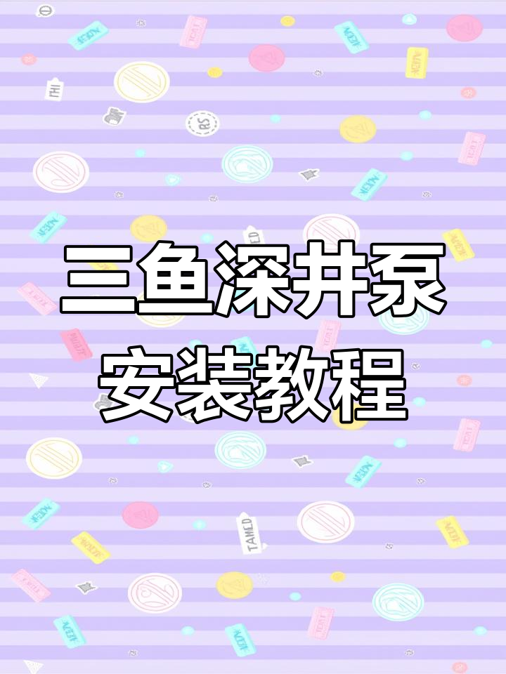 海城三鱼深井泵组装全流程,轻松搞定电机与滤网