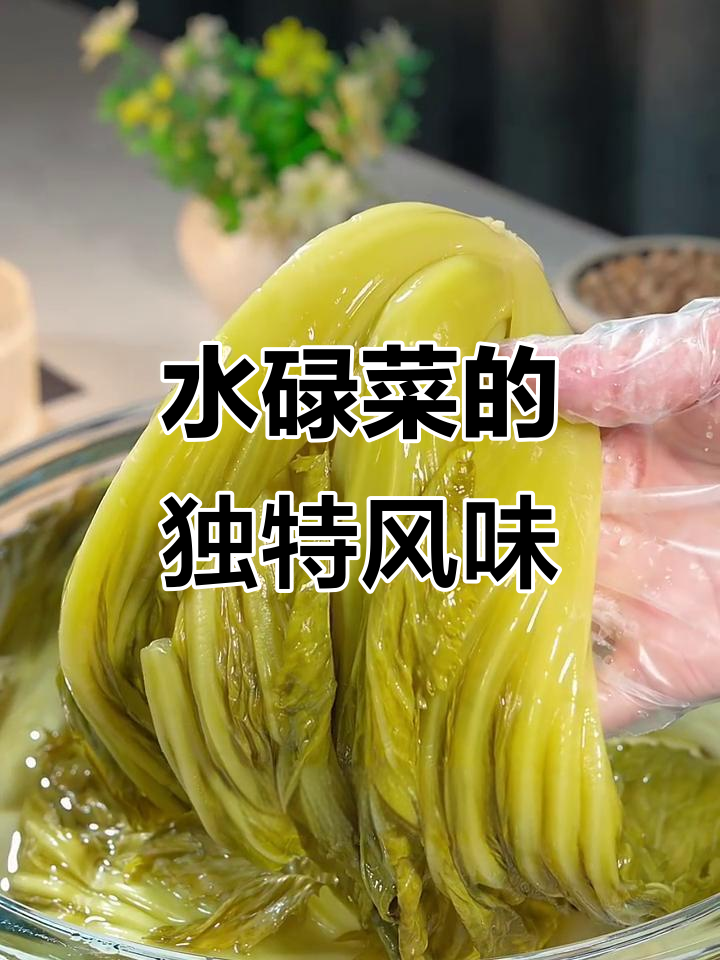 客家水碌菜,自然发酵酸爽可口,无需盐醋