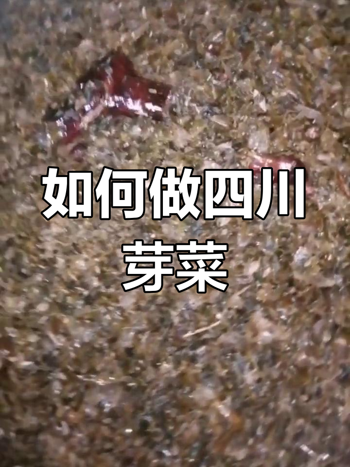宜宾芽菜的做法与用途