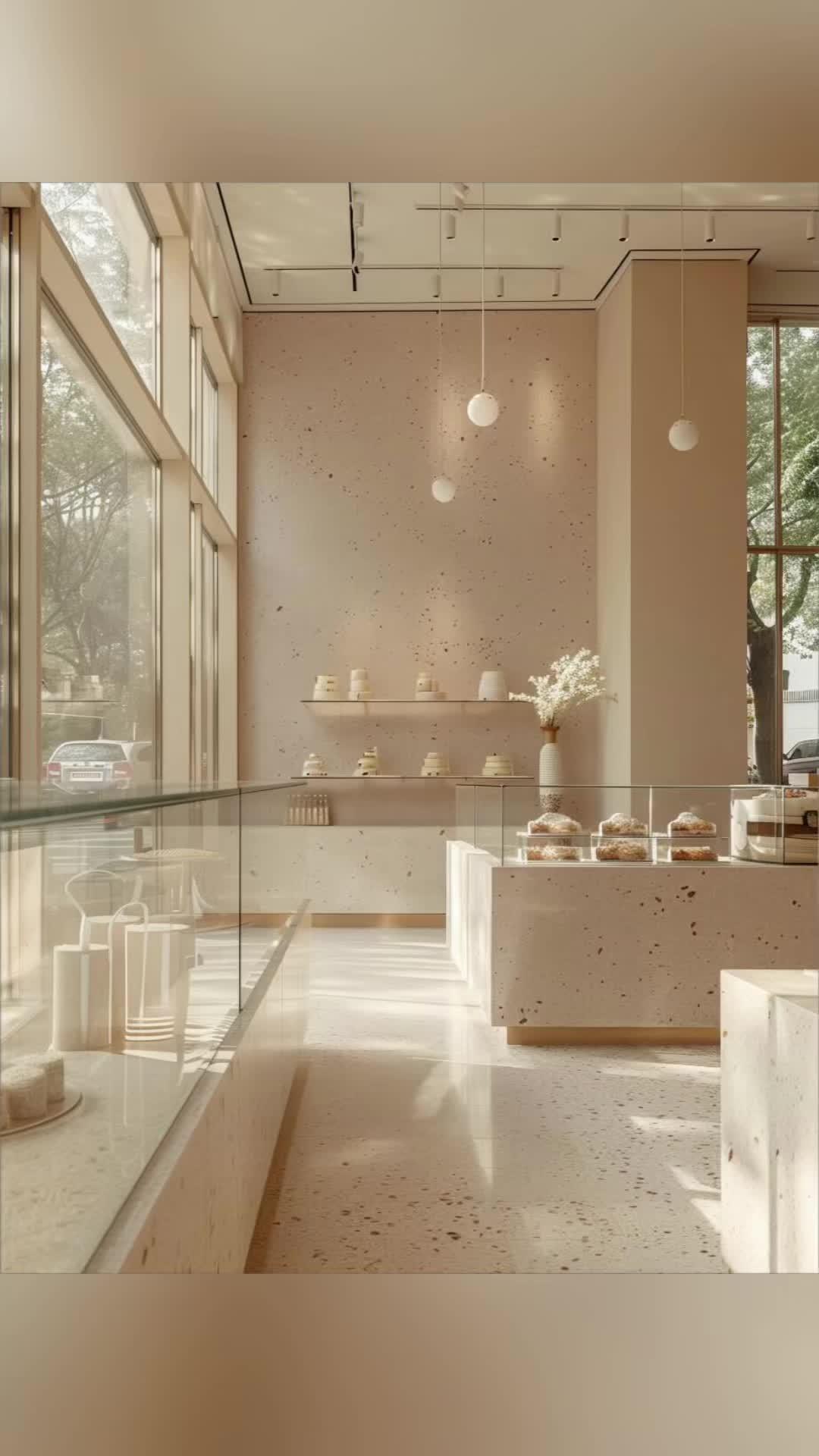 高颜值暴击!这家ins风甜品店让我拍爆内存** 烘焙店设计 店面设计 餐饮店面装修设计 餐