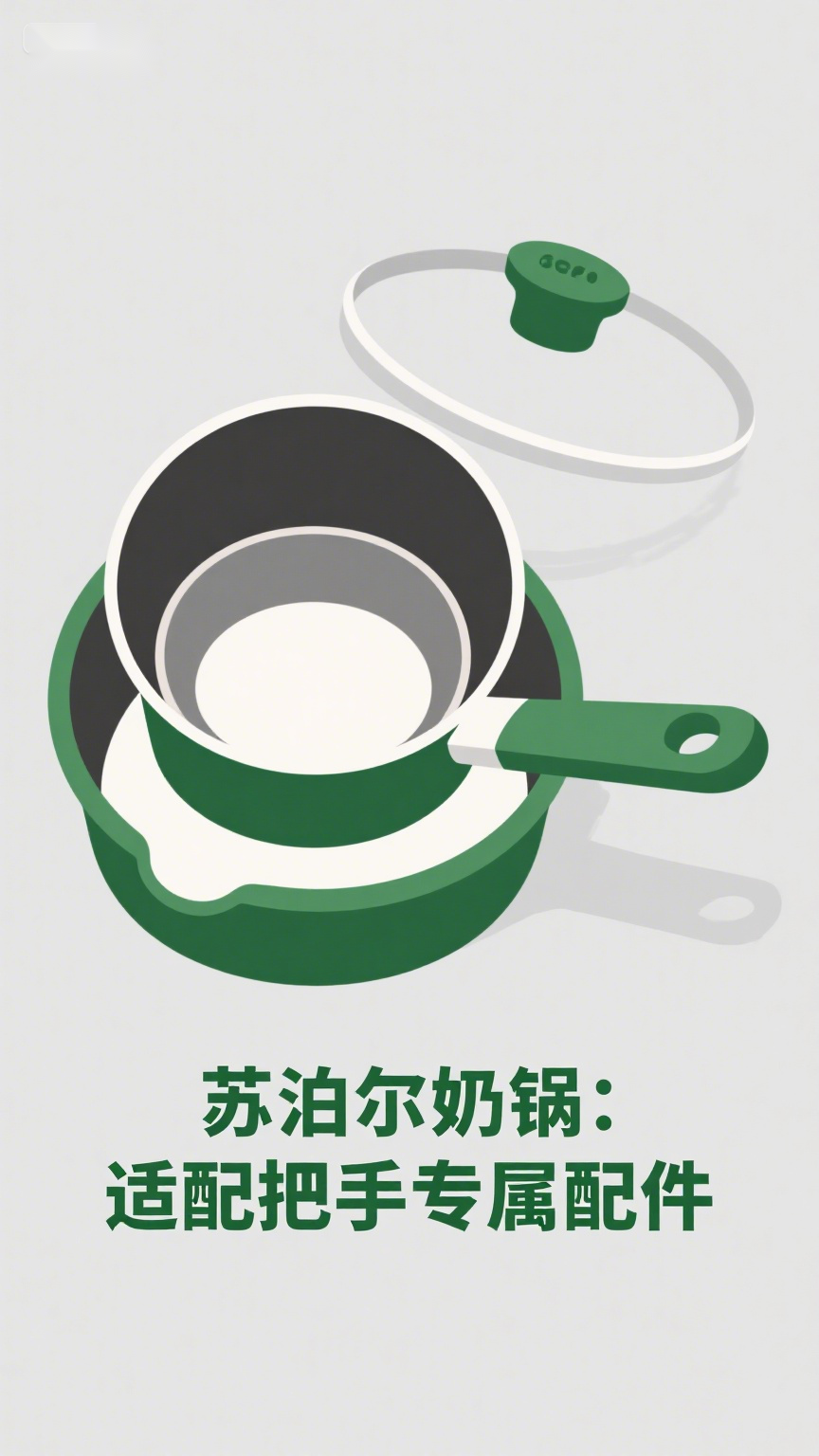 苏泊尔奶锅:适配把手专属配件