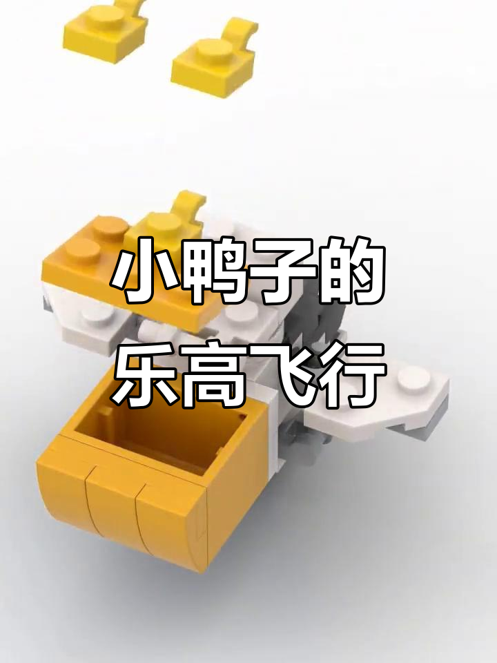 乐高30571飞行小鸭子拼装,轻松打造可爱模型