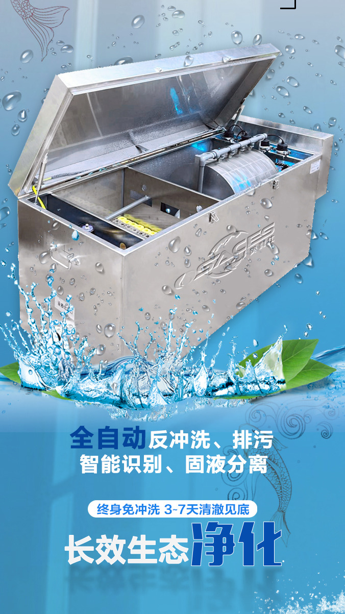 只因有了鱼池过滤器为您净化水质,水清鱼美,您值得拥有!