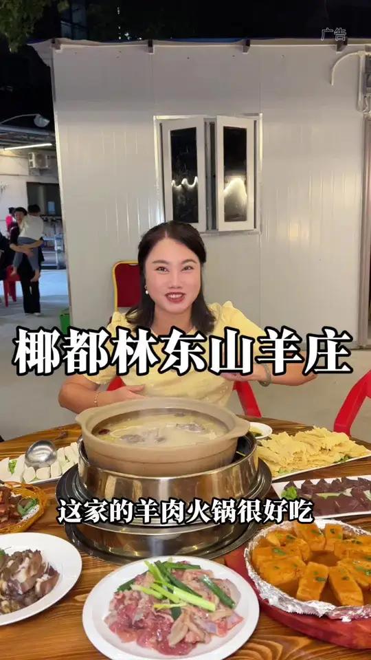 三亚难得的一家好吃的椰都林东山羊庄