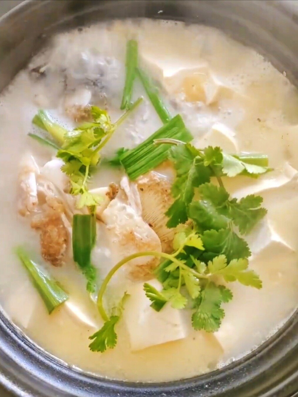 砂锅豆腐鱼头汤