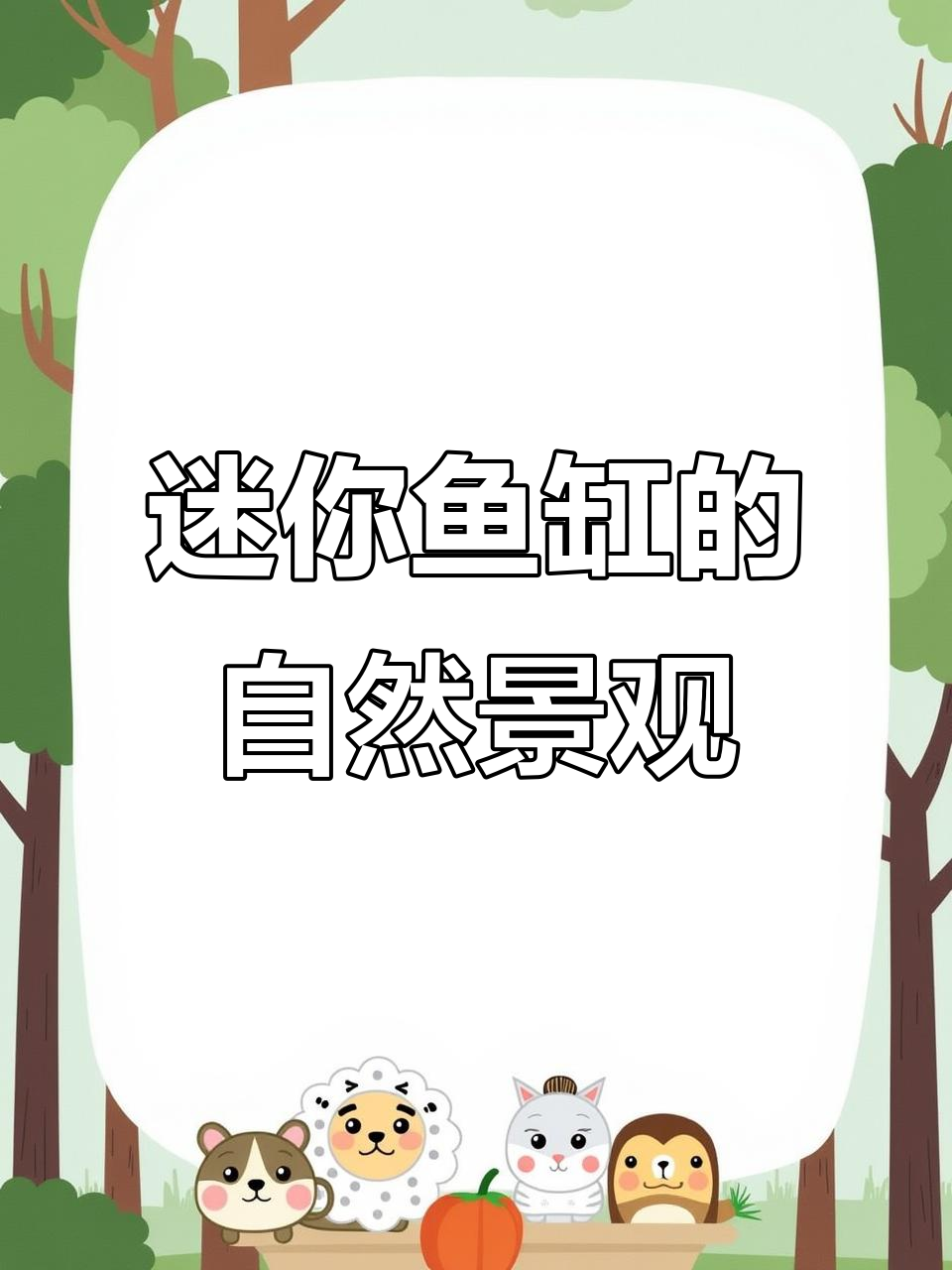 小巧精致鱼缸造景,沉木搭配水草打造自然美景
