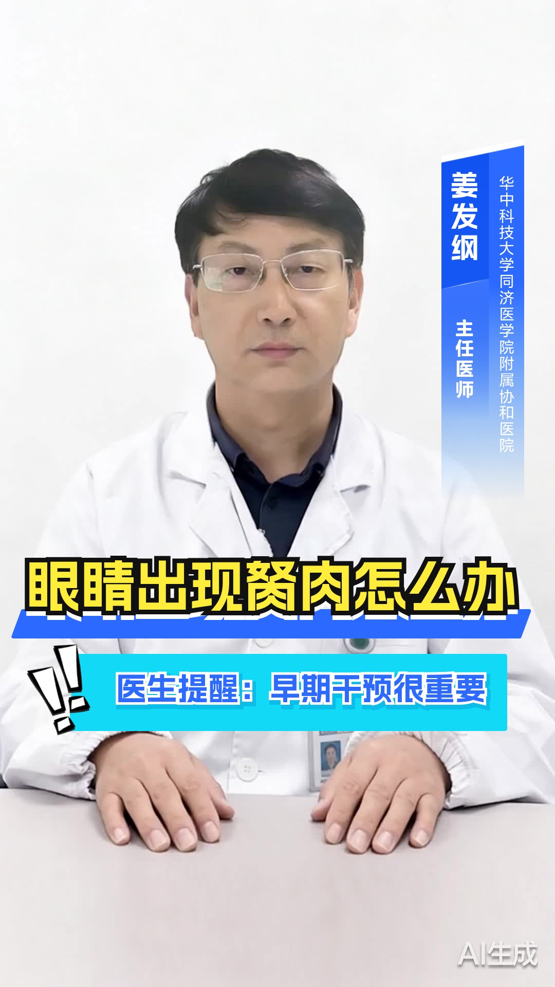 眼睛出现胬肉怎么办？医生提醒：早期干预很重要