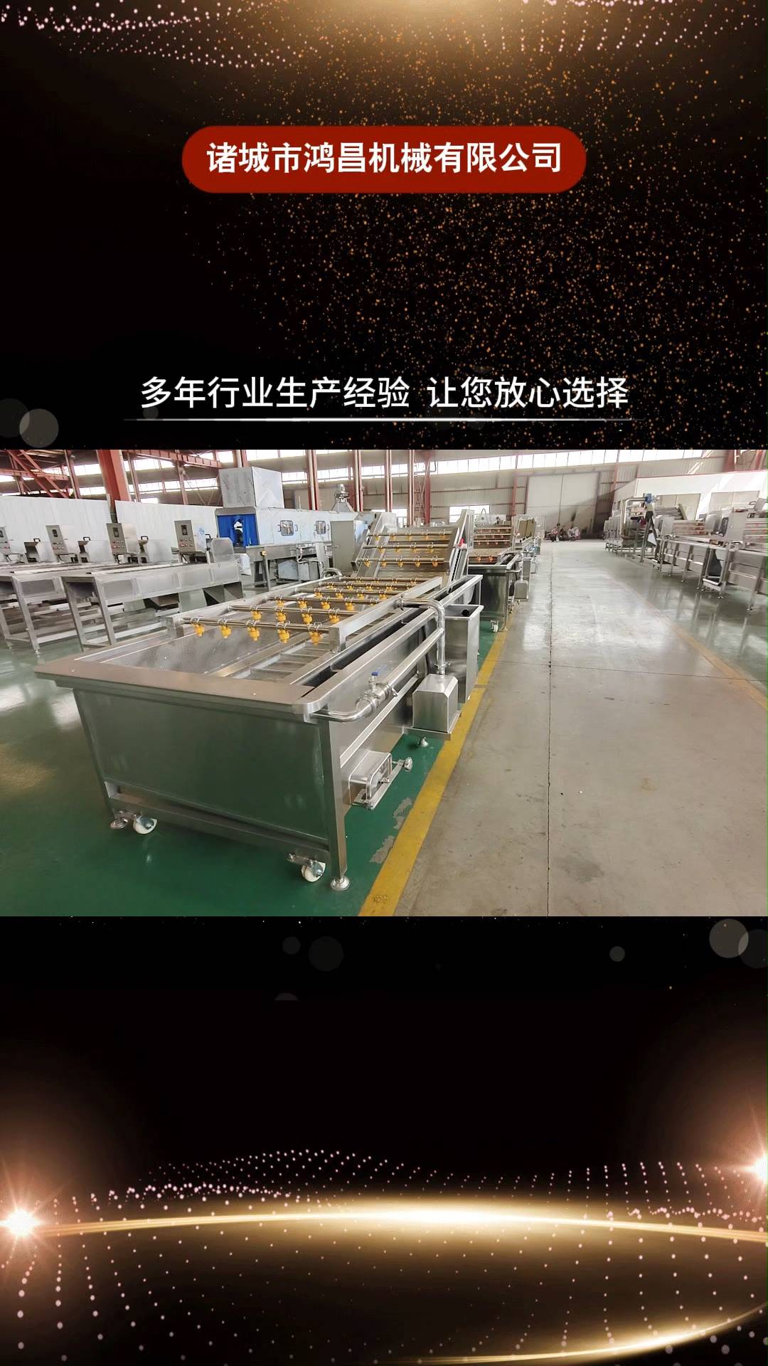 鸿昌净菜加工设备 农产品清洗机