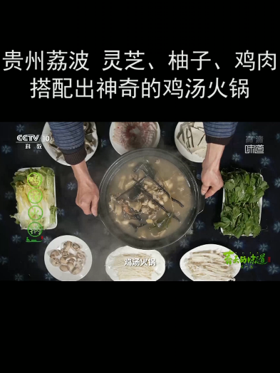 贵州荔波:灵芝、柚子、鸡肉搭配出神奇的鸡汤火锅