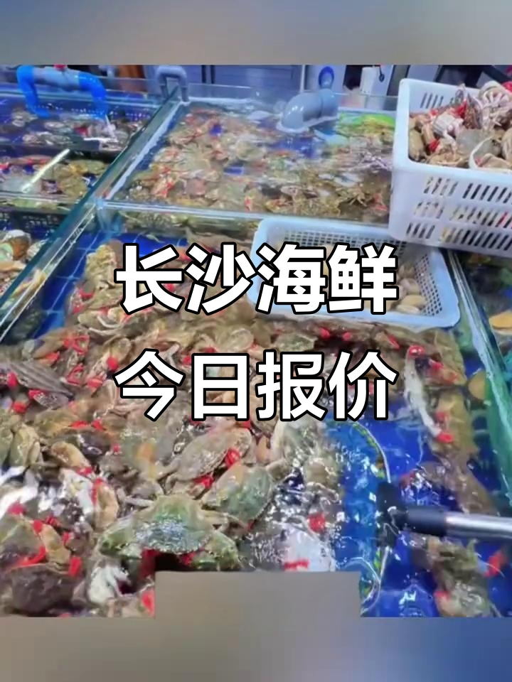 长沙海鲜市场12月24日行情,小老虎蟹、石头鱼等价格一览