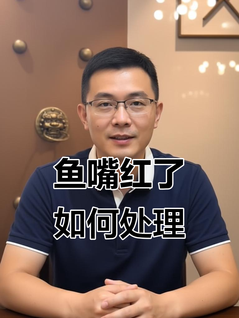 鱼嘴发红怎么办?水质稳定是关键