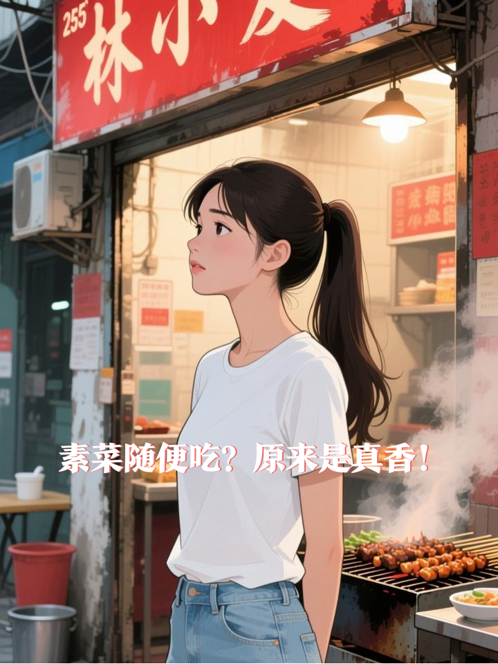 以为素菜随便吃是吃调料?结果被这些烧烤素菜香到流泪!