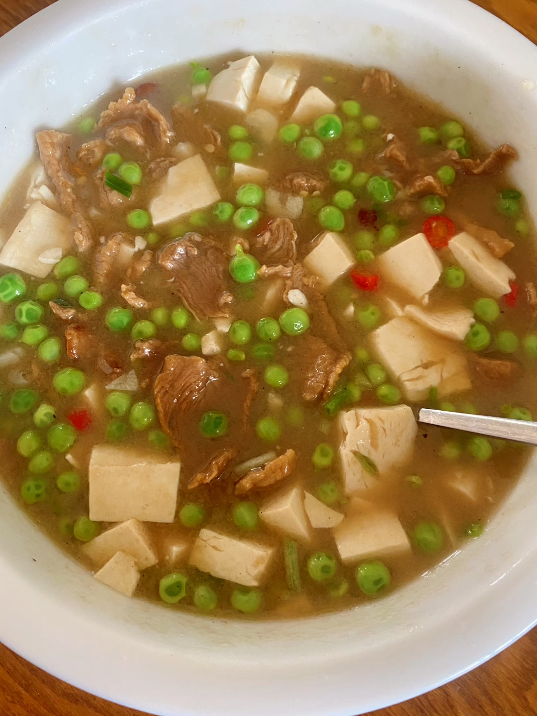 豌豆豆腐瘦肉汤做法教程,鲜美下饭