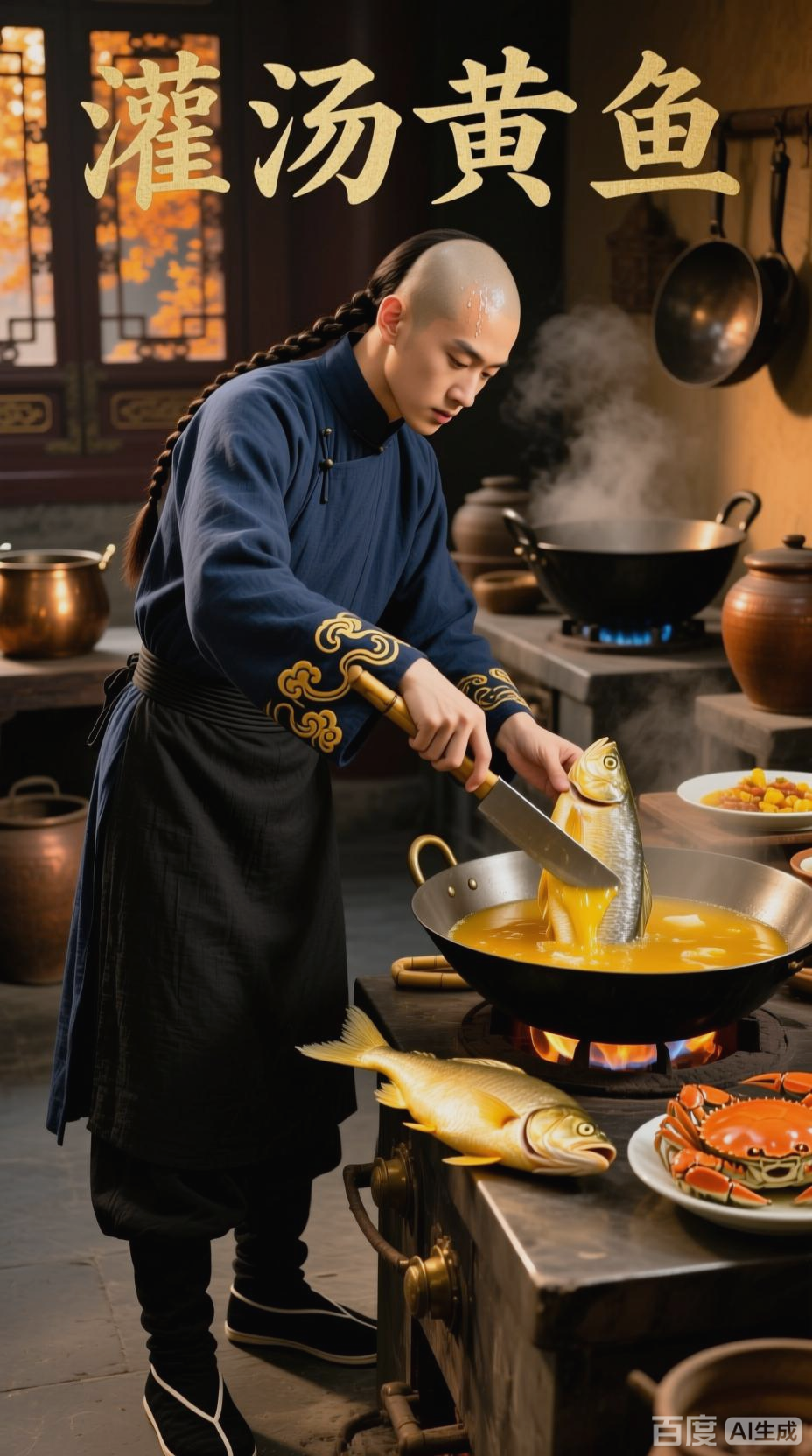 御膳房的灌汤黄鱼,匠心独运