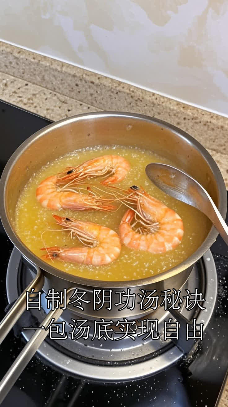 自制冬阴功汤秘诀一包汤底实现自由