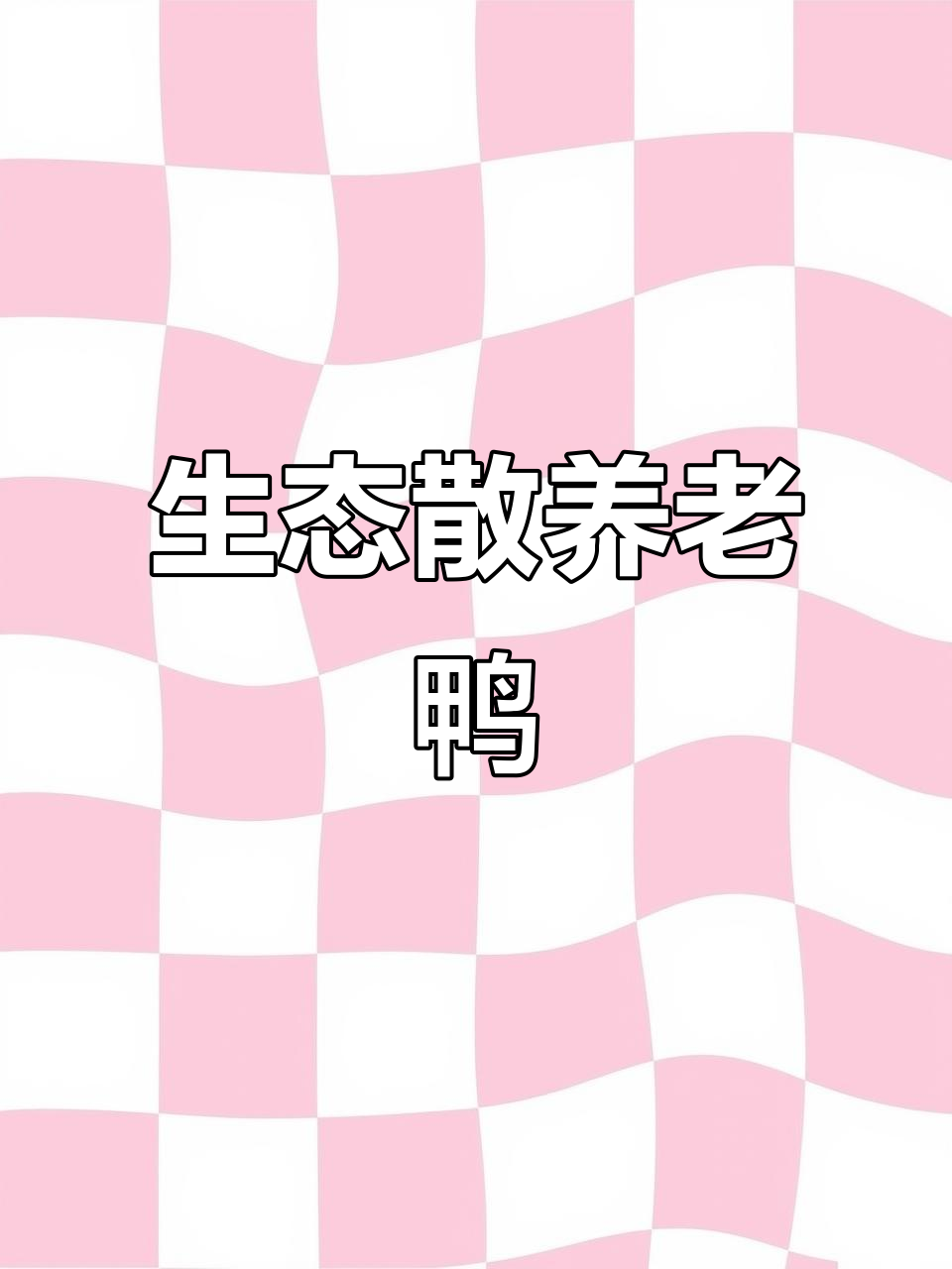 散养土老鸭,品质上乘,肉质鲜美