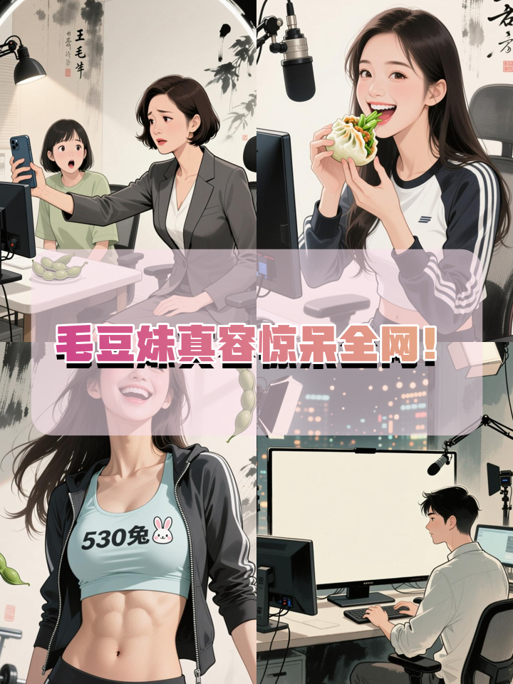 全网疯猜的毛豆妹妹真容曝光,结局反转太意外!