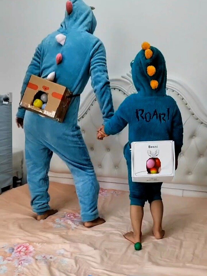 亲子互动游戏母鸡下蛋超好玩