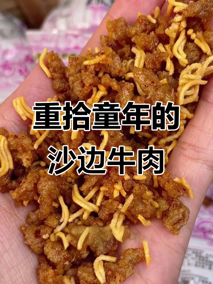 8090后的童年味道,沙嗲牛肉辣条带你重温经典