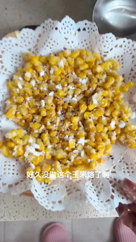 巨香甜酥脆玉米烙简单做法～强推配沙拉酱