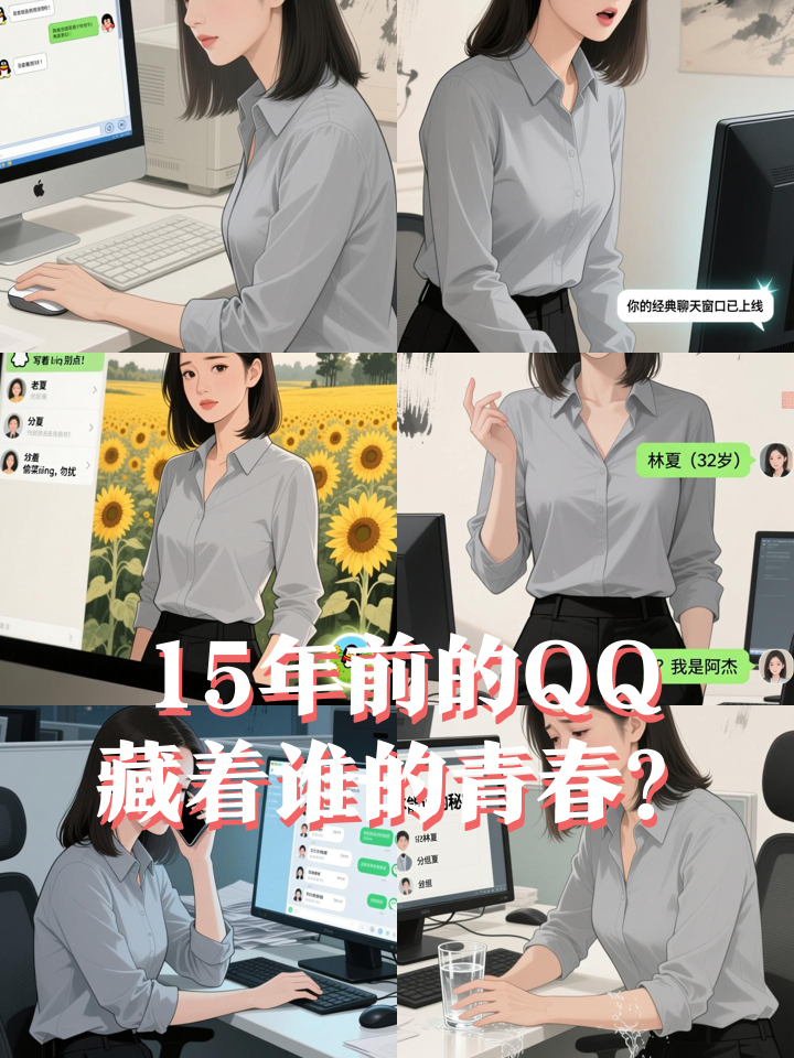 微信折叠群聊时,她点开了15年前的QQ:那些被偷的菜,还在等主人回家
