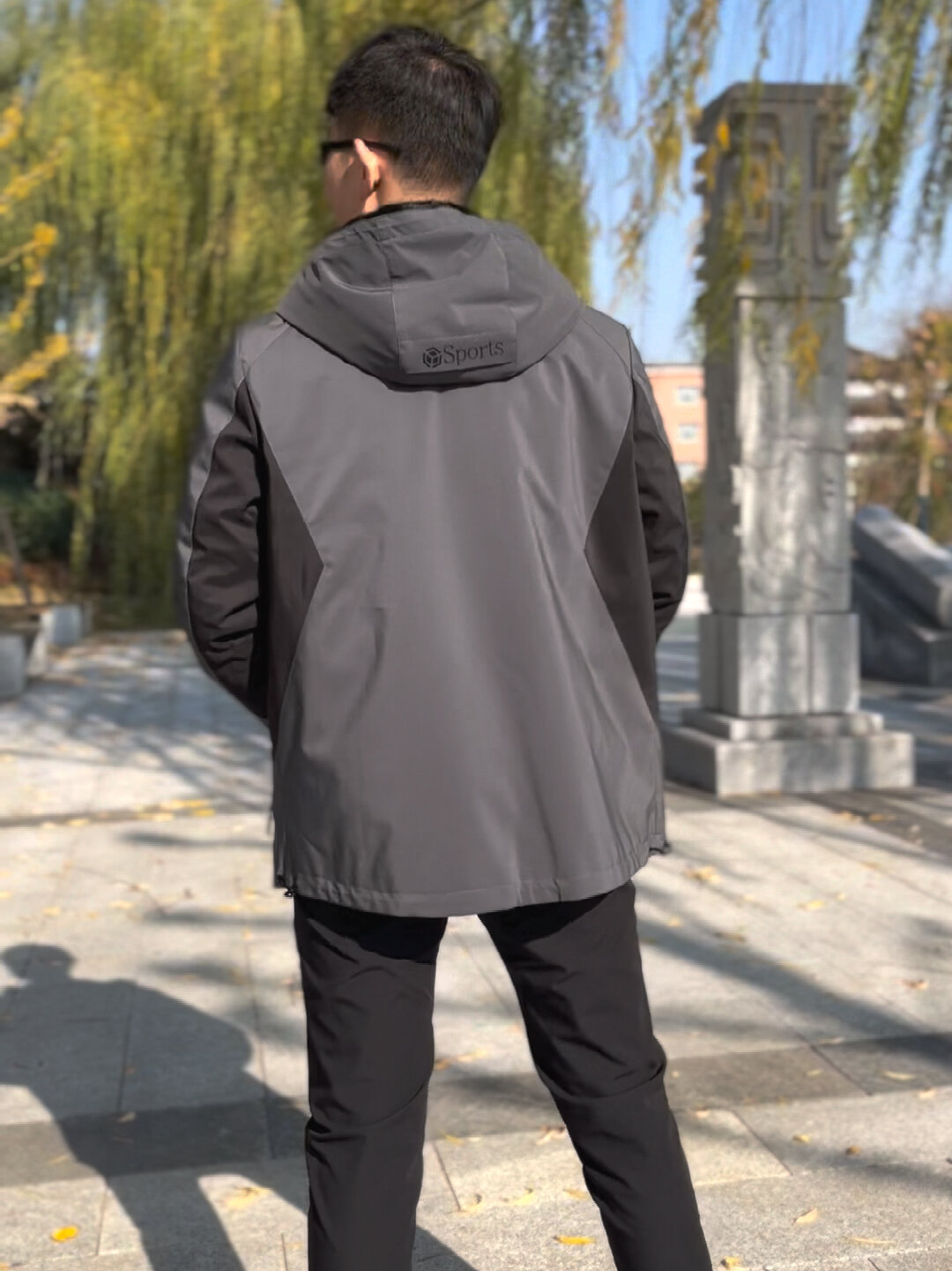 男士水貂整皮派克服