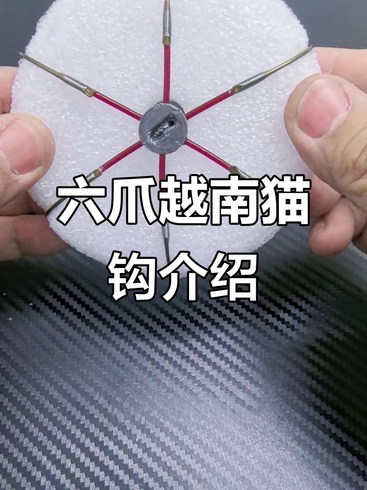 越南六爪锚钩使用指南,轻松捕捉底层鱼