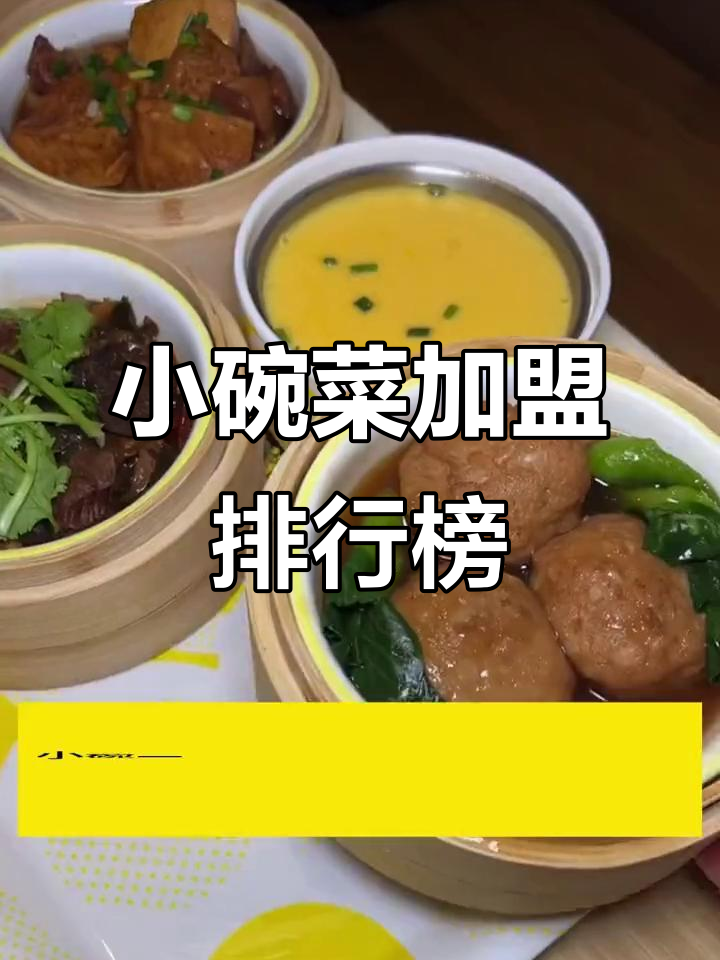小碗菜加盟十大品牌排行,哪个最值得投资?