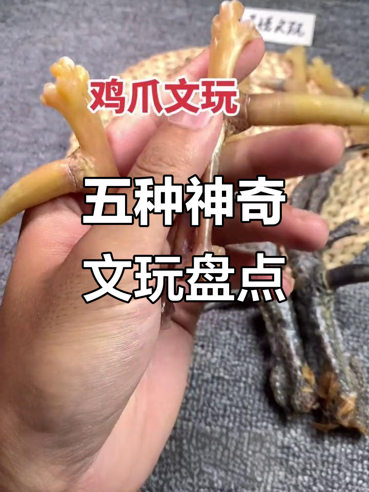 揭秘五大惊雷文玩:鸡爪、鲍鱼壳、青鱼软骨等