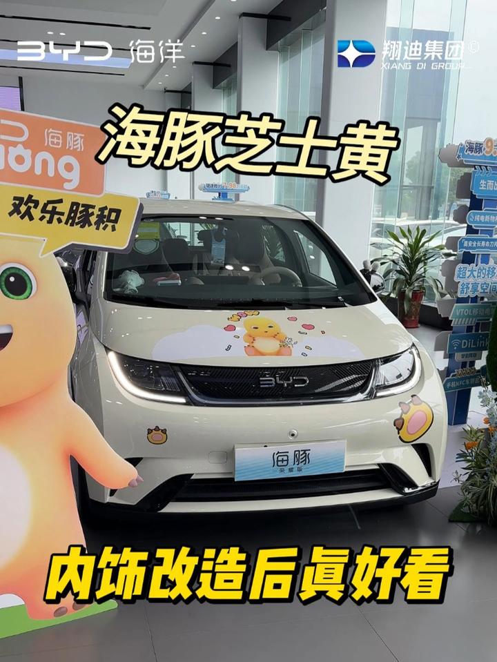 真没想到海豚的奶茶棕内饰改造这么好看!