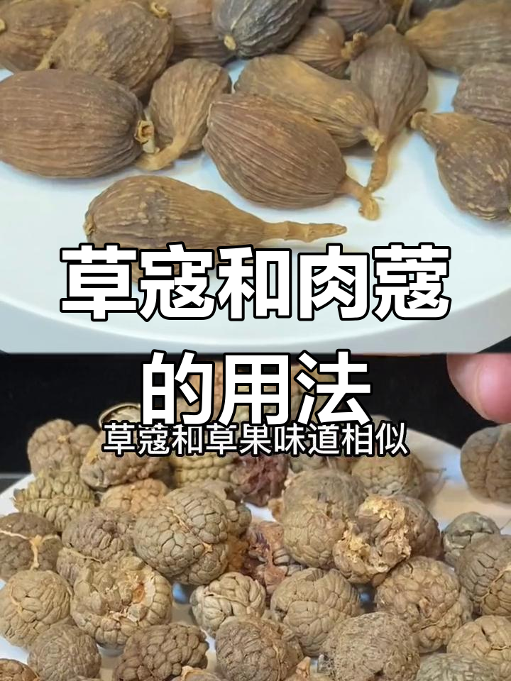 草蔻与肉蔻的区别与应用