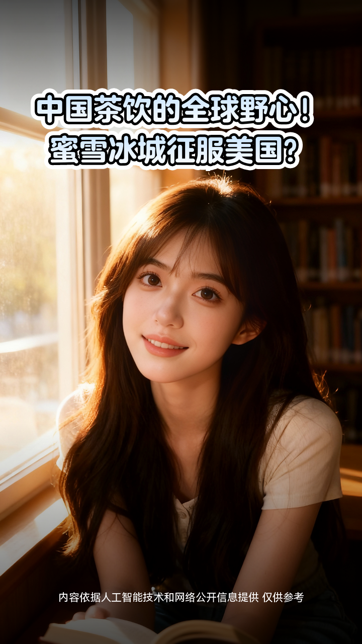 中国茶饮的全球野心!蜜雪冰城征服美国?