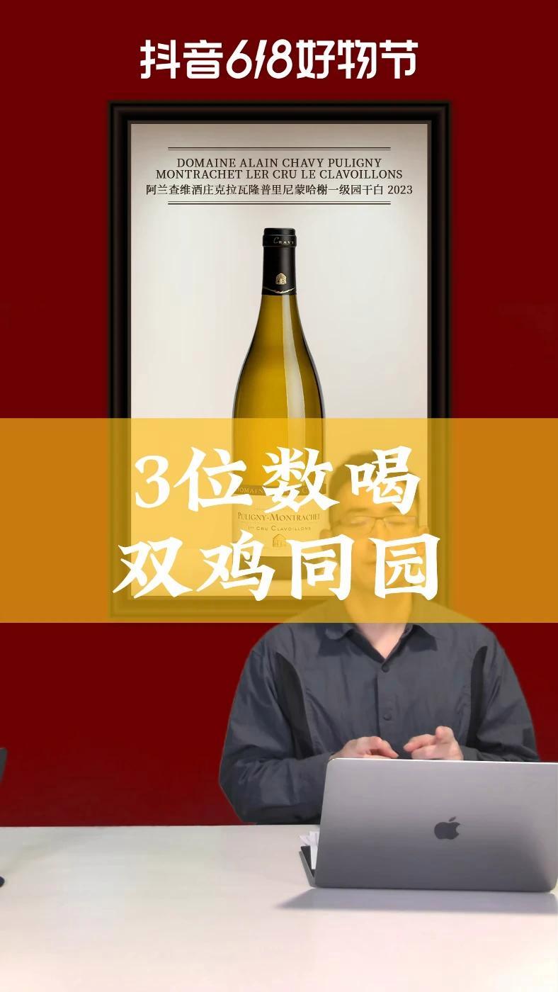 3位数喝双鸡同园 红酒 葡萄酒 618好物节 @甄慧选酒葡萄酒旗舰店