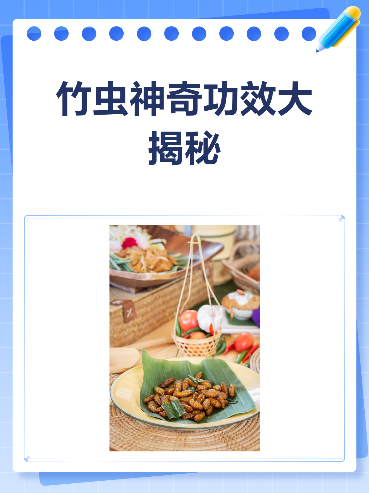 竹子里的小秘密竹虫的功效与作用大揭秘!