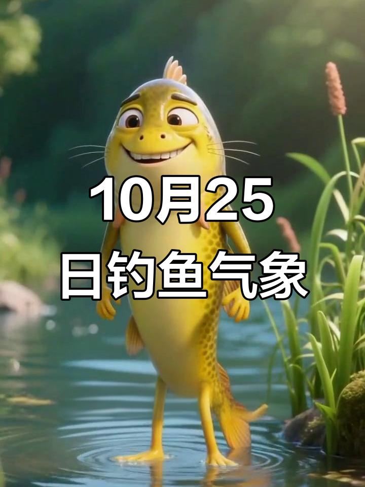 十月二十五日全国钓鱼天气预报,选对钓位和饵料避免空军