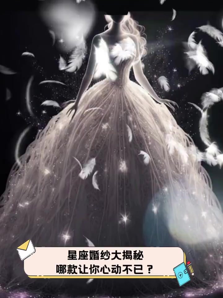 星座婚纱大揭秘,哪款让你心动不已?