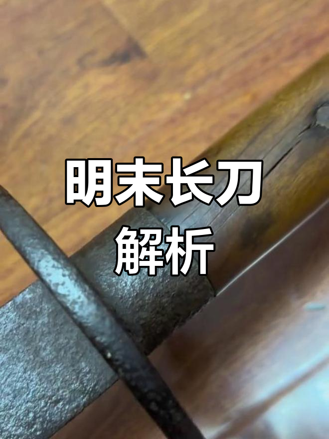 明朝双手斩马刀揭秘:鱼头造型与锋利反刃