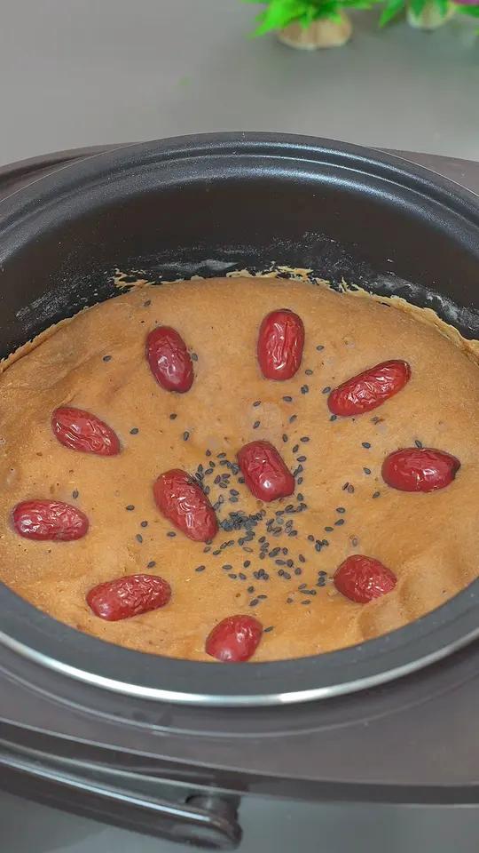 电饭锅红糖发糕 家里面只要有电饭锅就能做的红糖发糕