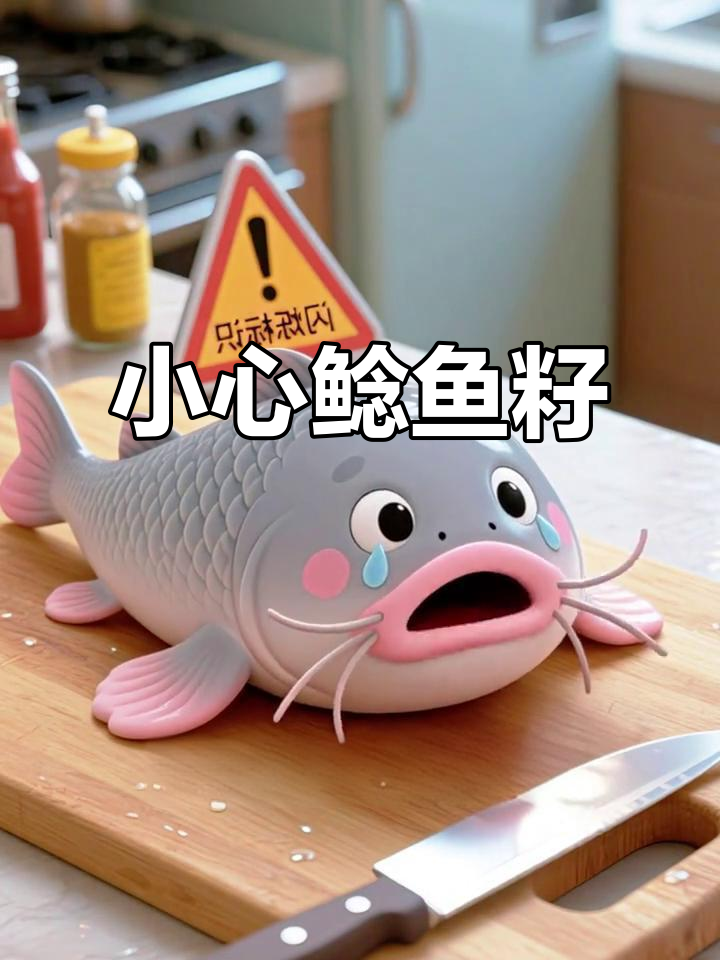 鲶鱼籽有毒,误食可能中毒!钓鱼人必看