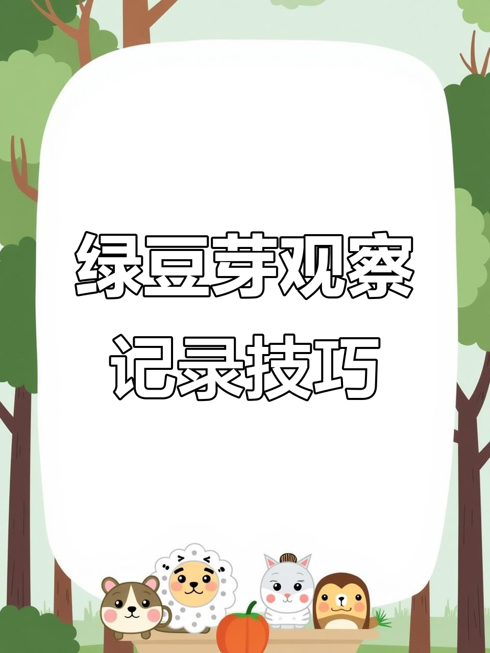 如何写好绿豆芽观察日记,三步教你轻松掌握