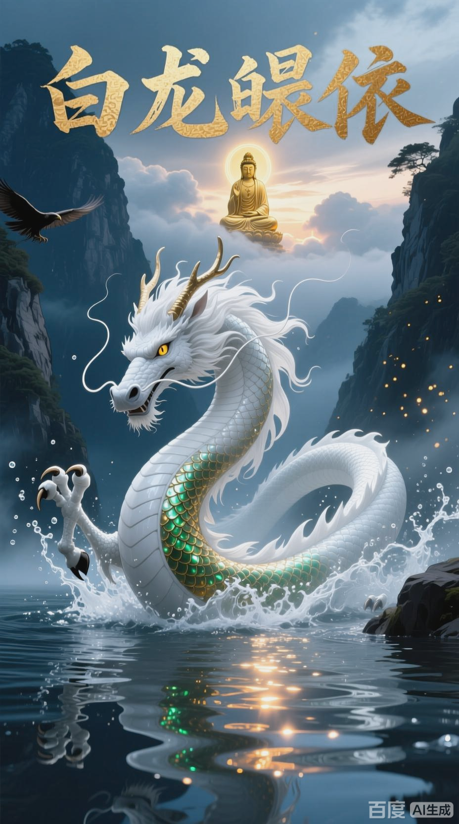 白龙马的千年修行与西海月色