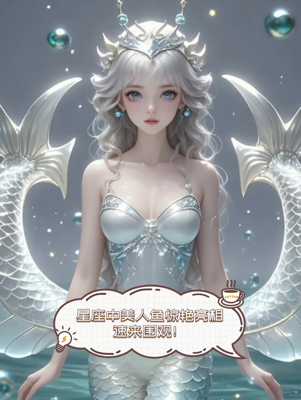 星座中美人鱼惊艳亮相,速来围观!