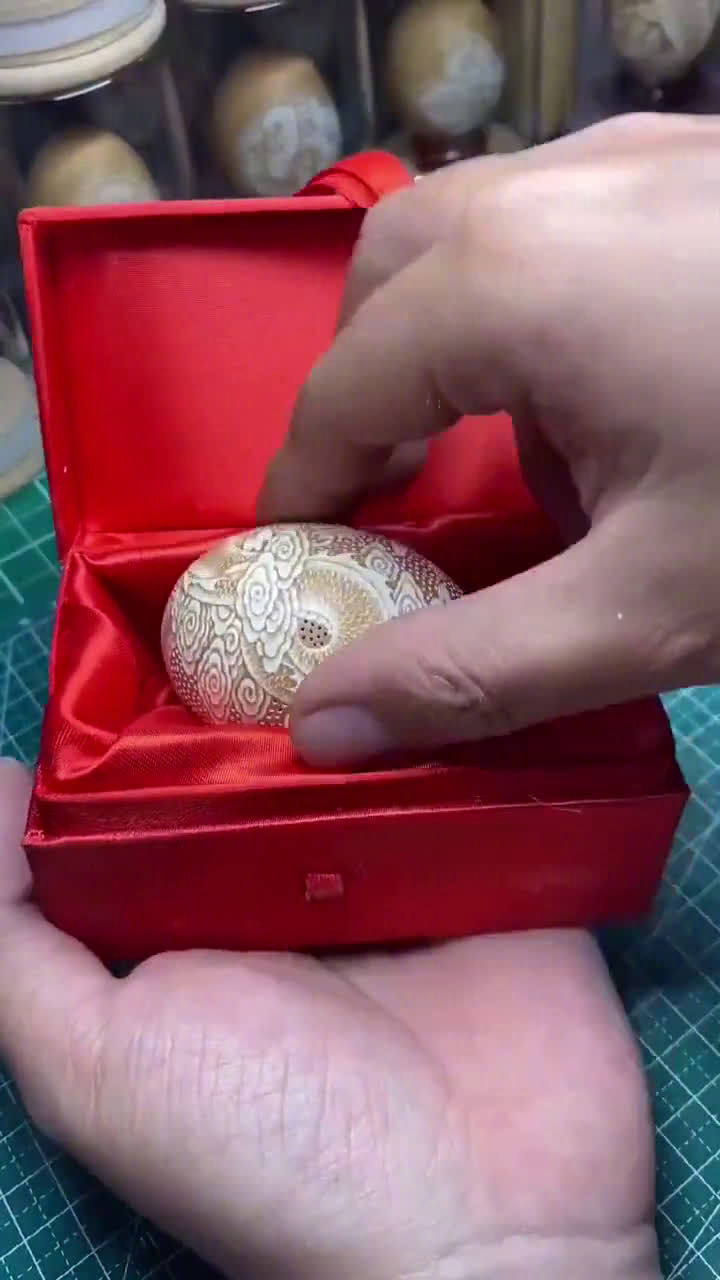 蛋壳艺术雕刻,给手艺人点赞!
