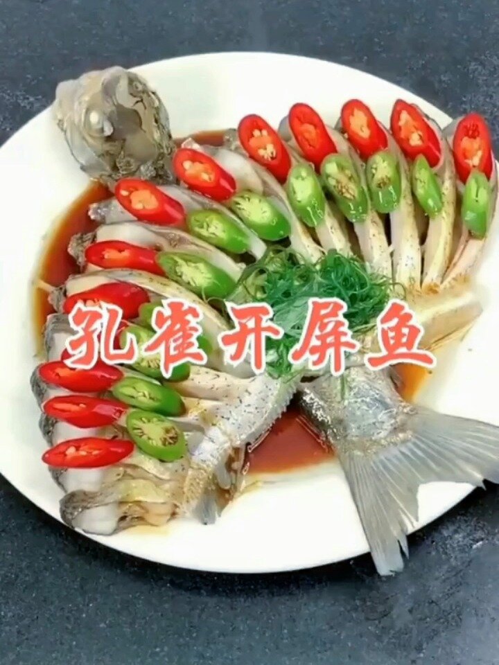 孔雀开屏鱼原来这么简单,还营养减脂