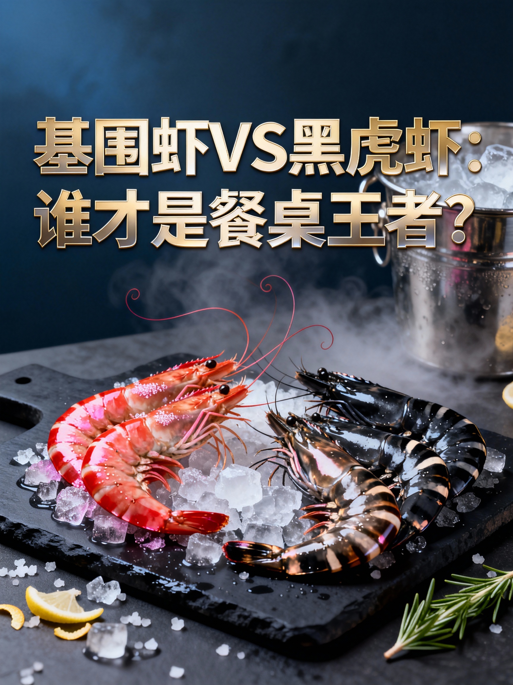 基围虾VS黑虎虾：谁才是餐桌王者？