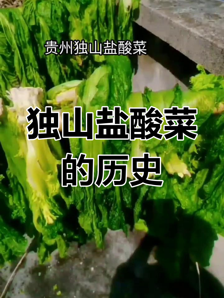 贵州独山盐酸菜的百年历史与独特风味