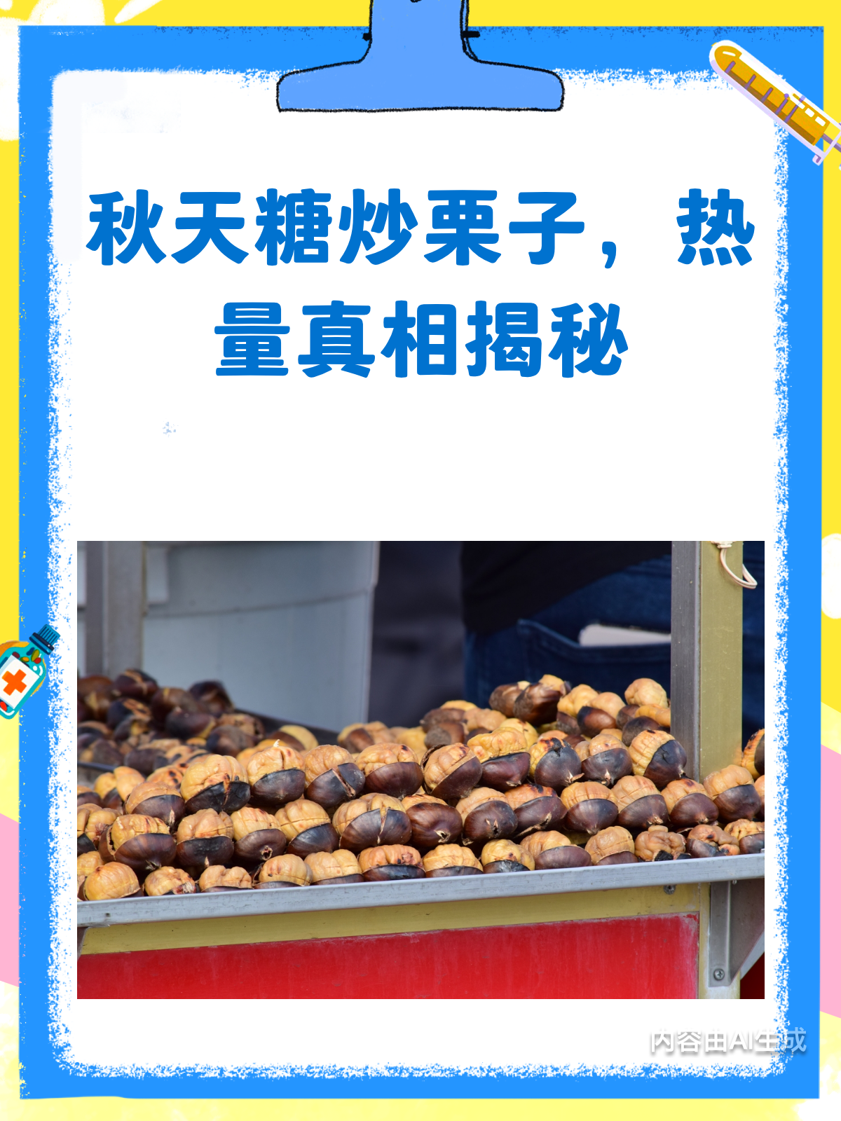 秋天糖炒栗子香,六颗真抵一碗饭?