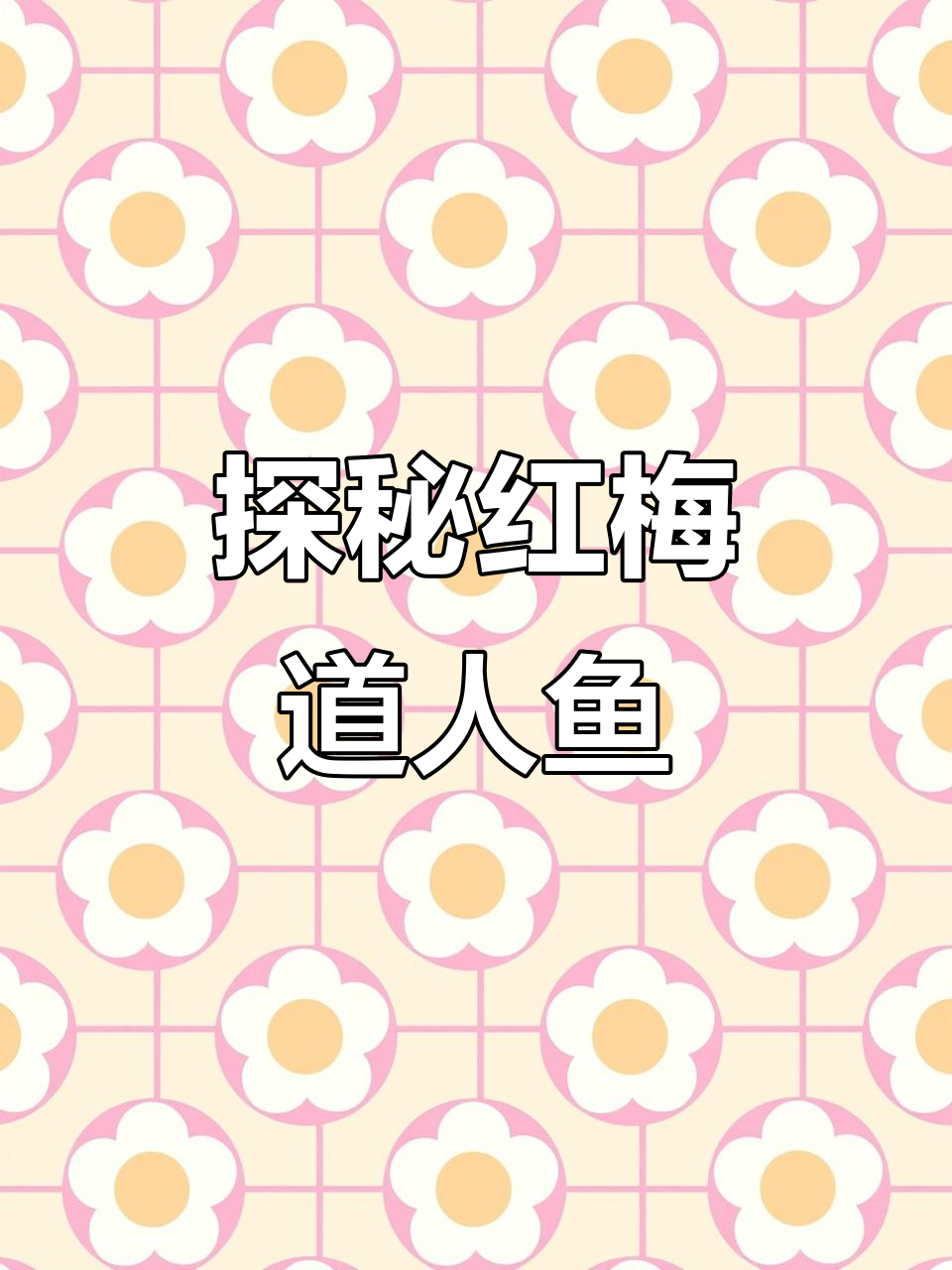 红梅道人鱼:草缸中的水中艺术,探索其独特魅力