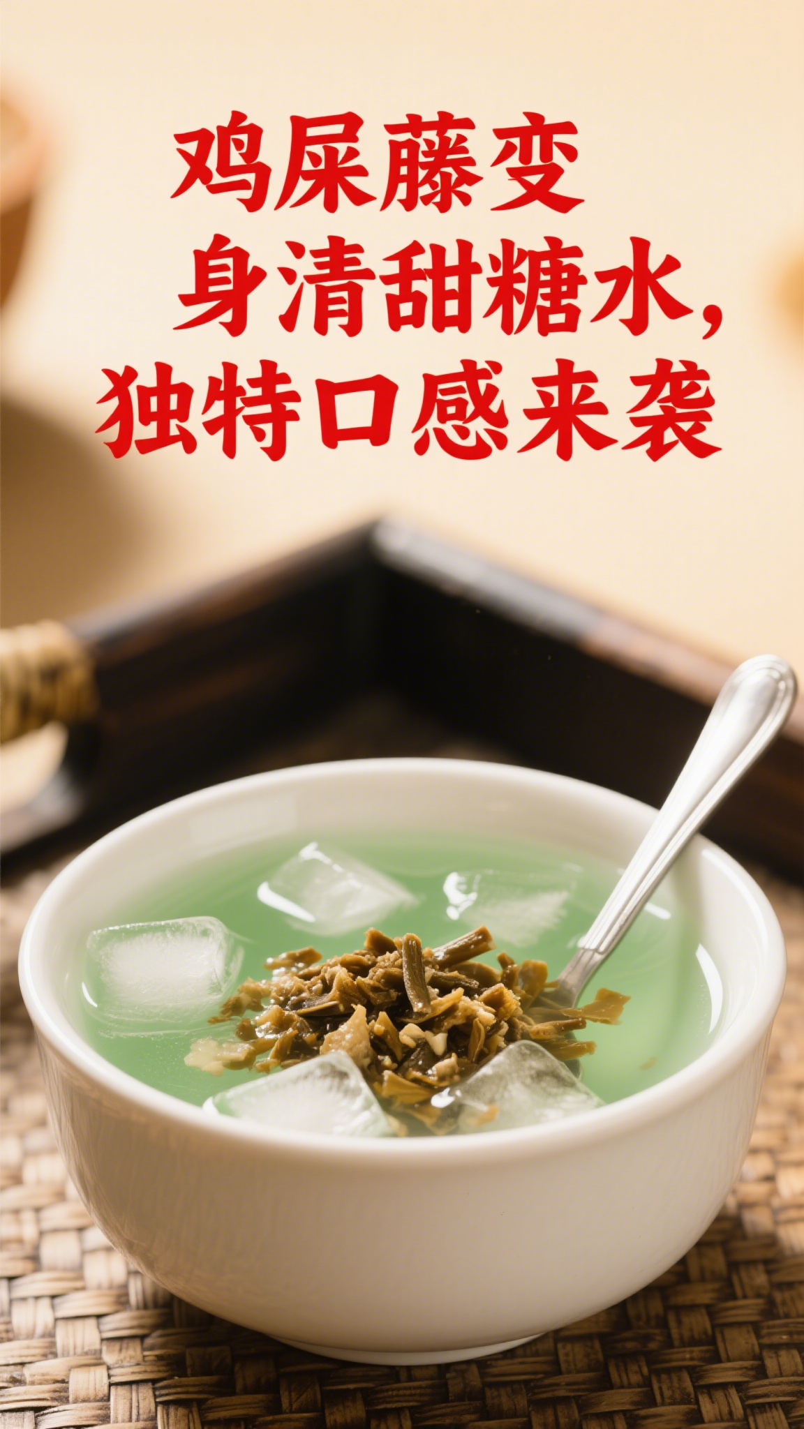 鸡屎藤变身清甜糖水,独特口感来袭