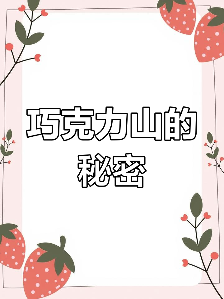 为什么菲律宾巧克力山只长草不长树?